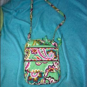 Pattern: tutti frutti crossbody purse